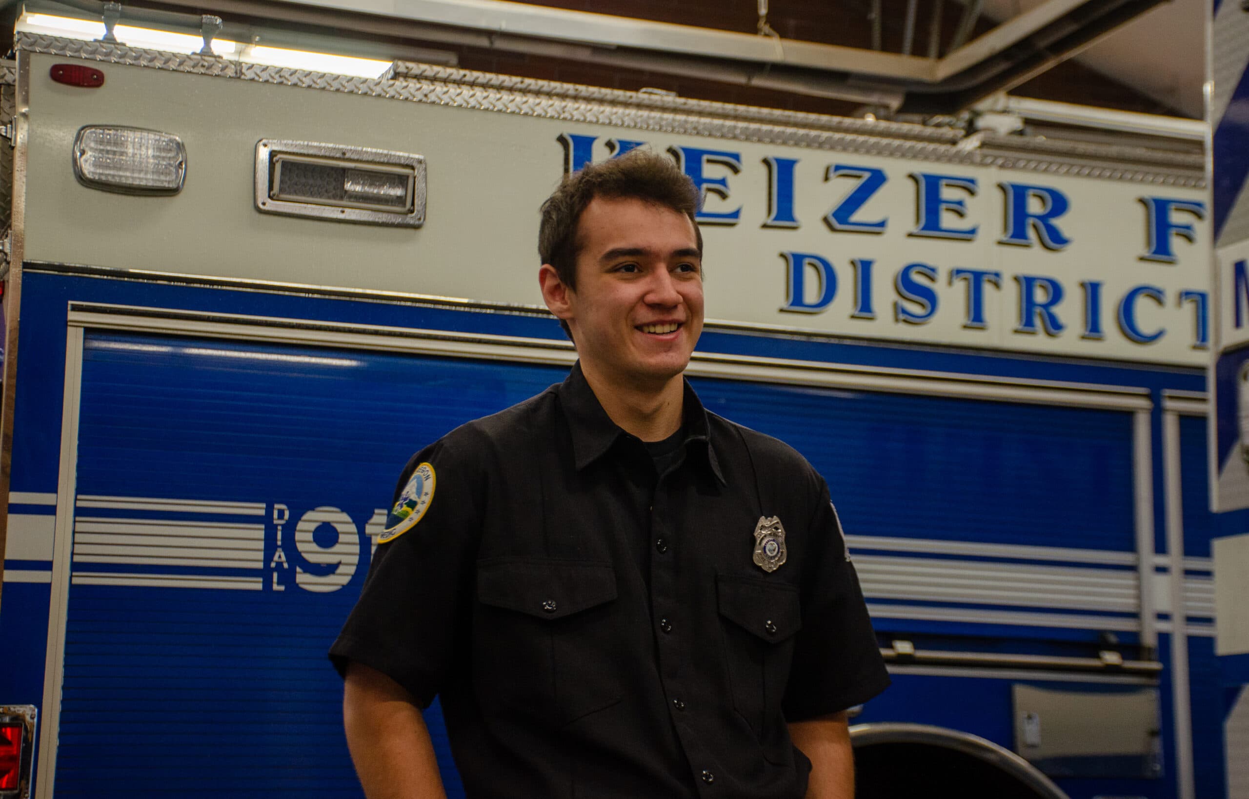 Keizer volunteer firefighter strives to improve, recognized for efforts